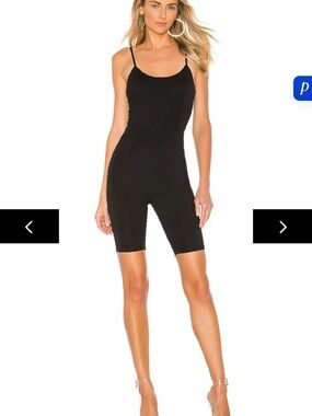 Superdown Nadia Biker Short Romper